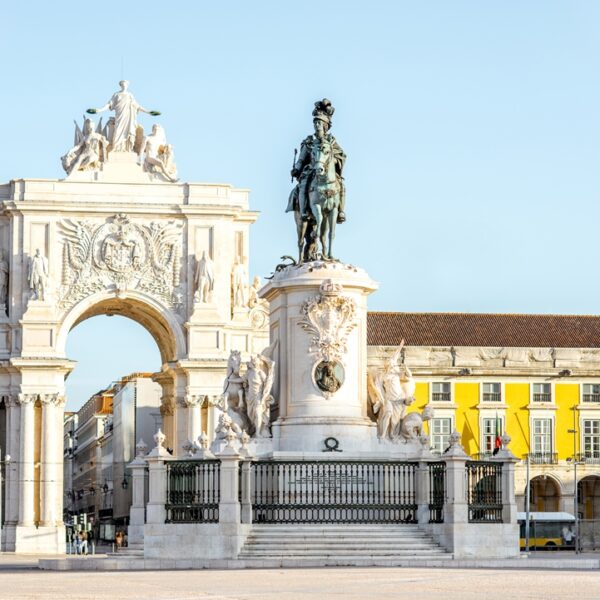 Piazza del Commercio, Lisbona, Portogallo