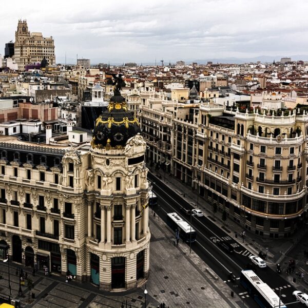 La Gran Via di Madrid, Spagna