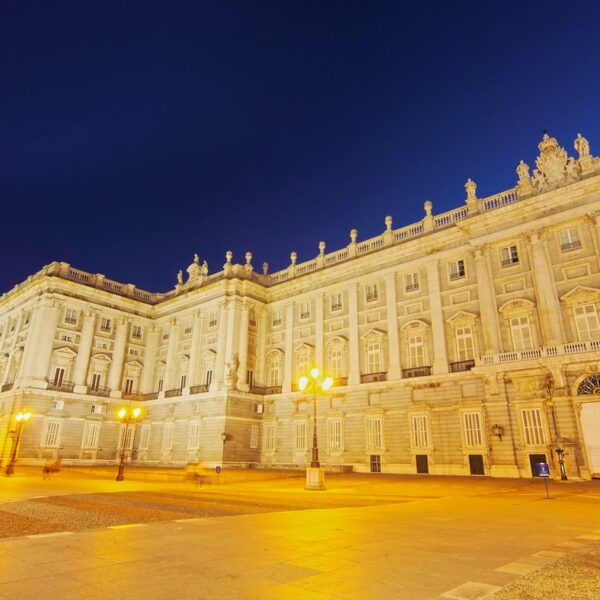 Palazzo Reale a Madrid, Spagna