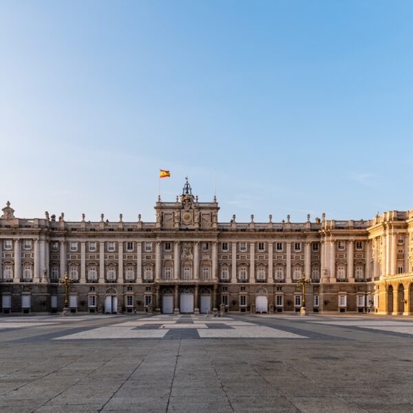 Palazzo Reale a Madrid, Spagna