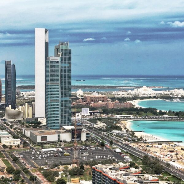 Panorama di Abu Dhabi, UAE