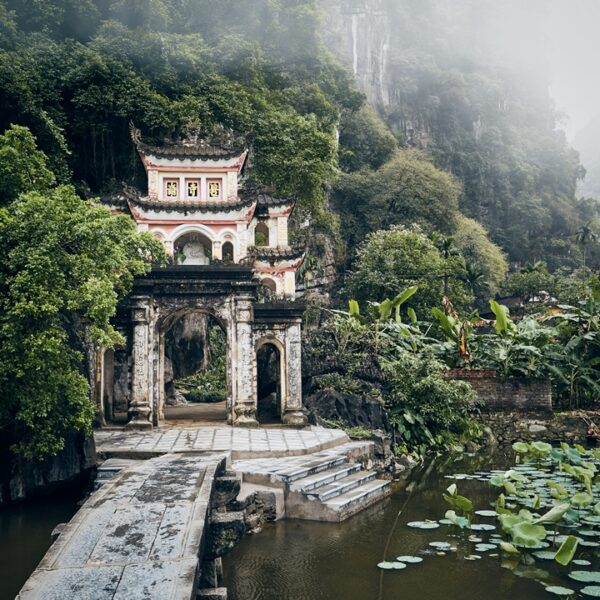 Pagoda di Bich Dong a Ninh Binh, Vietnam