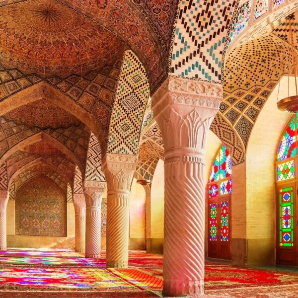 Moschea di Nasir ol Molk a Shiraz, Iran