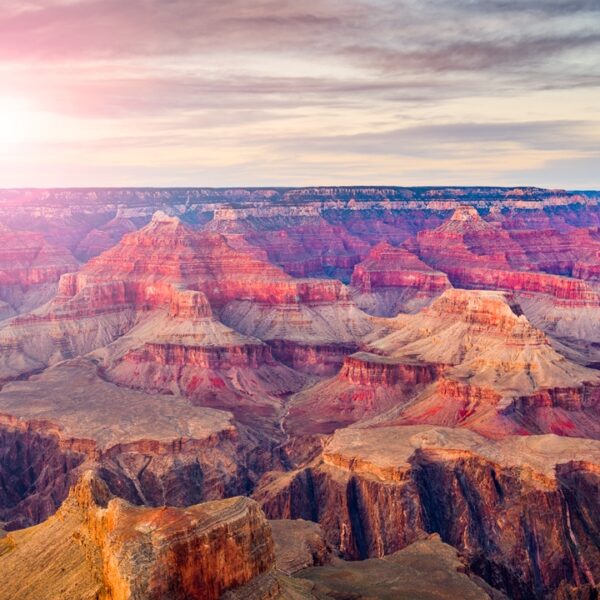 Panorama sul Grand Canyon, in Arizona, USA