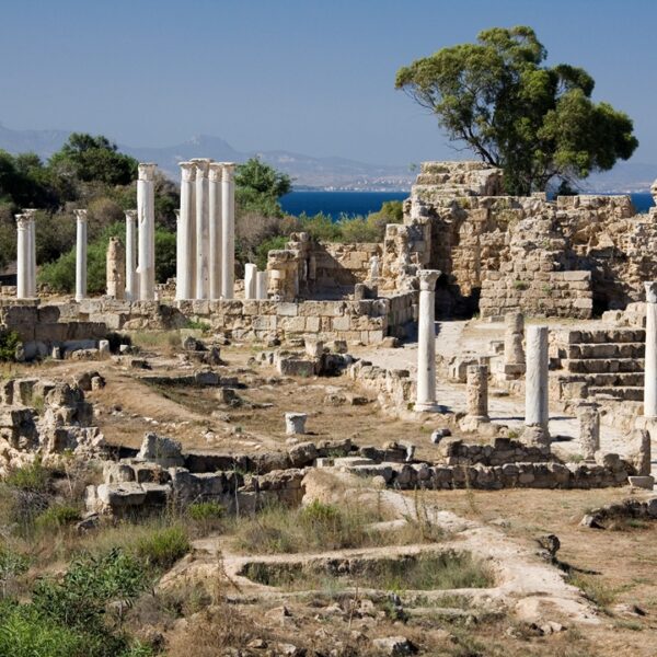 Rovine romane nella città di Salamina, Cipro