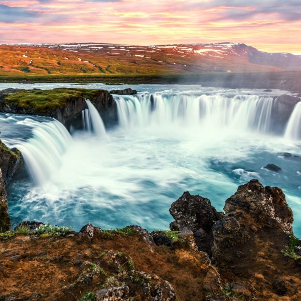 Cascata Godafoss, Islanda