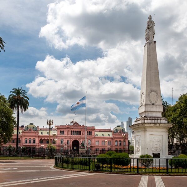 Plaza de Mayo e Casa Rosada a Buenos Aires, Argentina