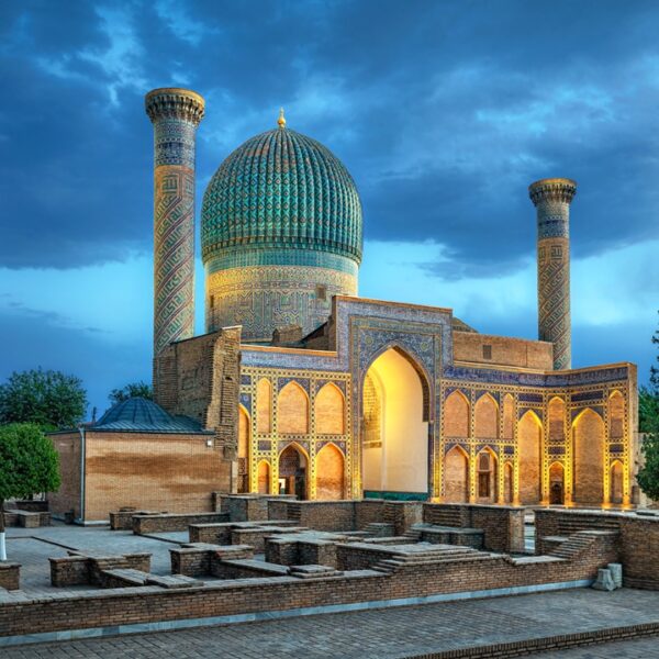 Mausoleo Gur-e-Amir a Samarcanda, Uzbekistan