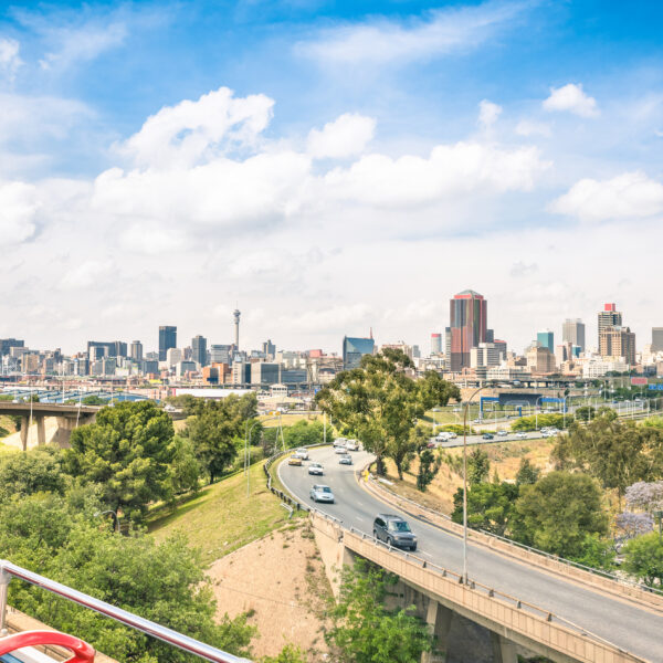 Skyline di Johannesburg, Sudafrica