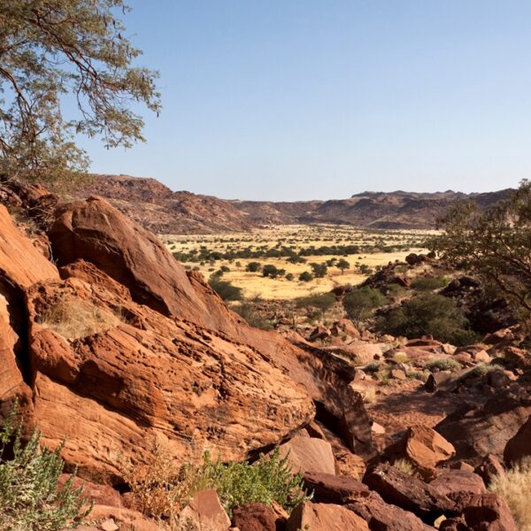 Area desertica del Damaraland, Namibia